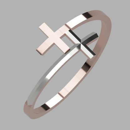 [VRCHAT] Cross Ring set / 십자가 반지 세트 / 十字架の指輪セット