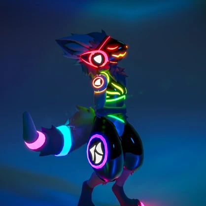 𝓡𝓪𝓿𝓮 NKD Protogen Texture