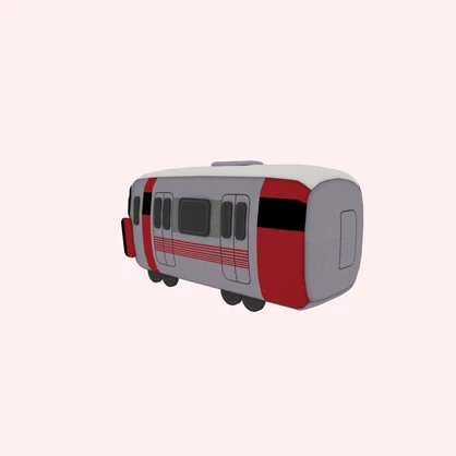 【バーチャル広島駅 2.u】227系 電車ぬいぐるみ