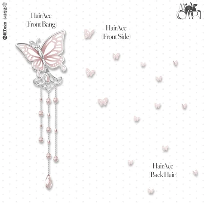 〈18アバター対応〉 ✦｡🦋Hanacho-Hair｡✦