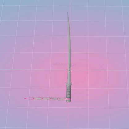 Tooth katana