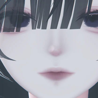 【海咲/Misaki】Ennui Eye & Make up texture ＋ blendshape付き✨