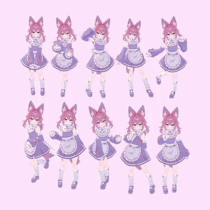 EELWORKS プラム対応：フォトポーズ集 【30種類】 - EELWORKS