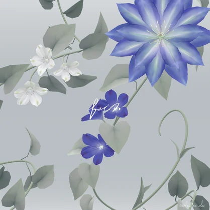 vine leg - 3D