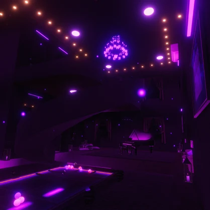 The Violet Sky ( Vrchat world - Unity )