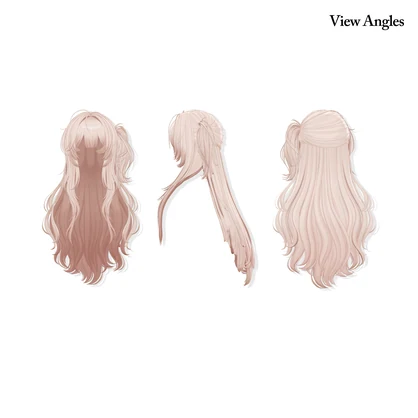 【VRC Hair】Floria Hair【9 Avatars】