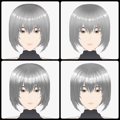 【VRoid】BackHair01