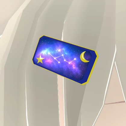 【無料】星座標本の髪飾り【VRChat向け／MA対応】