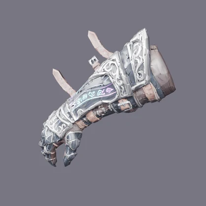 [VRChat Prop] Sealed Knight Arm Gauntlet / 【VRChat向け小物】封魔のアイアン・ガントレット