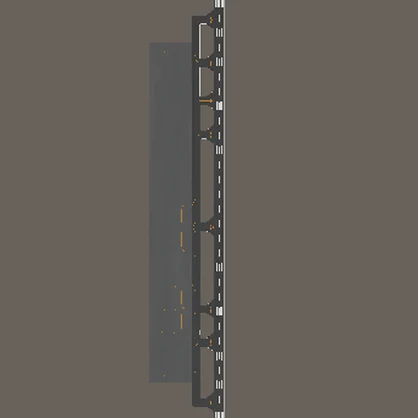 [VRChat想定]簡易滑走路