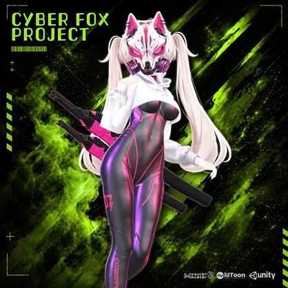 CYBER FOX 【14 Avatars】