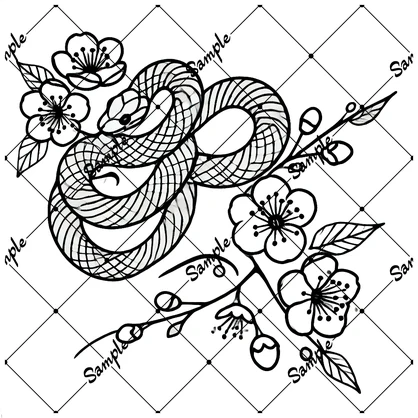 🐍🌸