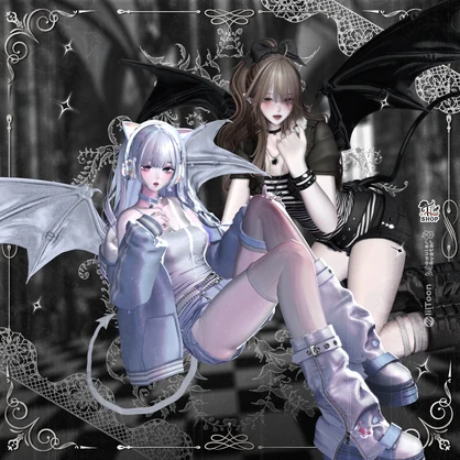 『No. 26-7-0 』 Night Wing (Wing & Tail)