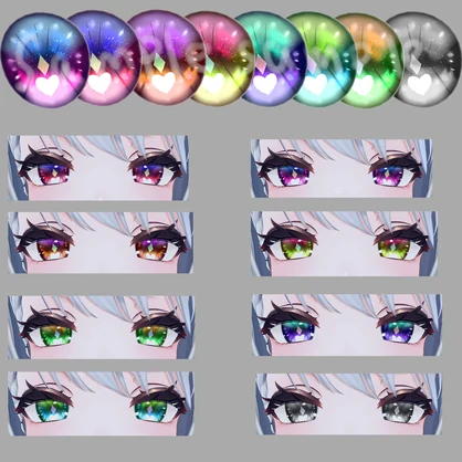【カザリス用】KiraheartEye【eye texture】