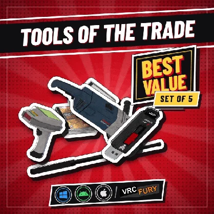 Tools of the Trade Set - All 5 VRChat Avatar Gimmicks [PC | Quest | iOS]