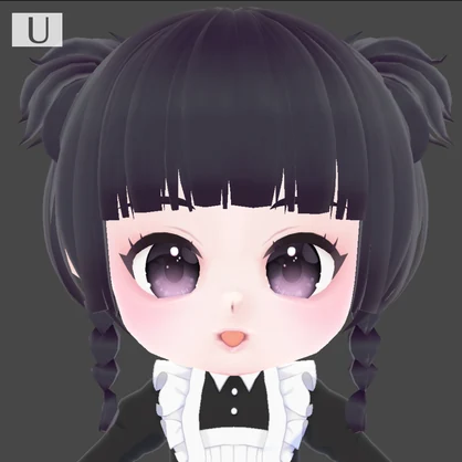 [VRoid Model] ChibiType-A [VRoid Stable ver.]