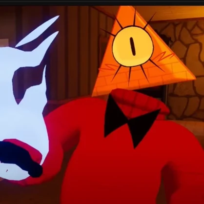 Stylized Bill Cipher