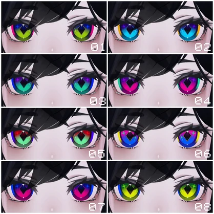 【13アバター対応】K01 Eye Texture