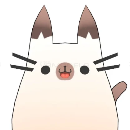 [PC / Quest] Cat! (Ivory) [VRChat Avatar]