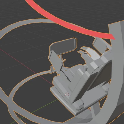 【無料 FBX】背景・ワールド用3Dモデル【VRChat想定】