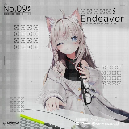 Endeavor【ギミック付き眼鏡】
