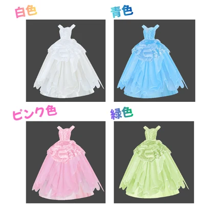 SALE中 [VRoid衣装]ウエディングプリンセスドレス (ティアラとベール付き) - Linのおもちゃ屋