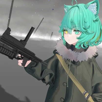【ギミック付き3Dモデル】Ptashka-プターシュカ-【アドオン式グレネードランチャー】