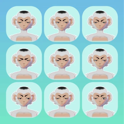 団子 | Bánh Bao the Monkey || VRChat Avatar Base