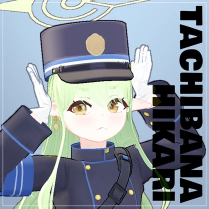 [Blue Archive]シュポガキshupogaki 3Dモデル(VRC/VRM)