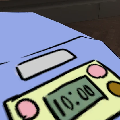 手書き風炊飯器3Dモデル