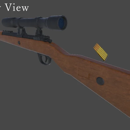 【Vrchat想定】Kar98K