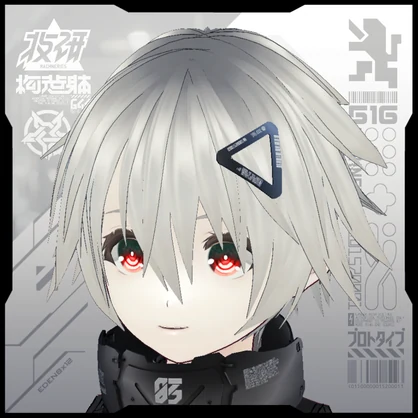 【電脳義体用装備】トライアングルバレッタユニット / Triangle Barrette Unit