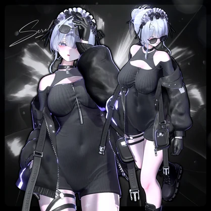 Leather Bodysuit Set【19アバター対応】