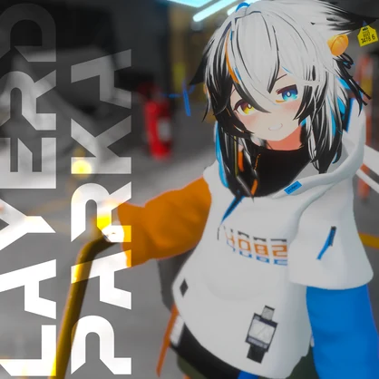 レイヤードパーカー（LAYERD PARKA）(42アバター対応)