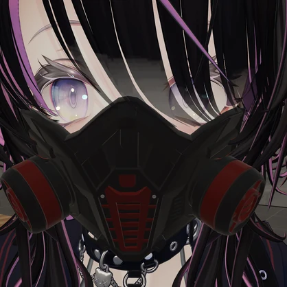 【無料】フェイスマスク/facemask【VRchat想定】