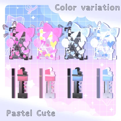 【さたにあ式タバコギミック対応】差し替えモデルPastel Cute #Levy_shop