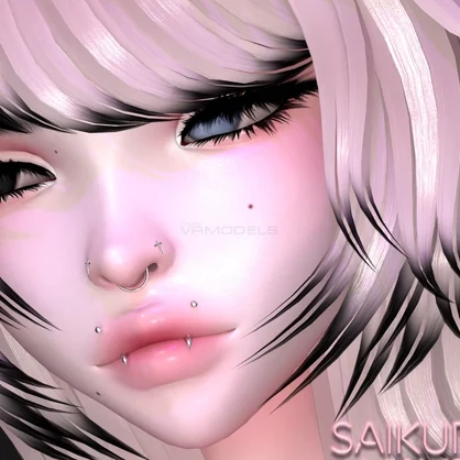 ▸ Umeko's Head + Hair Gift for VRChat ♡