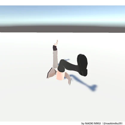 【無料】Unity もし感動しなかったら木の下に埋めて貰っても構わないよ ポーズ