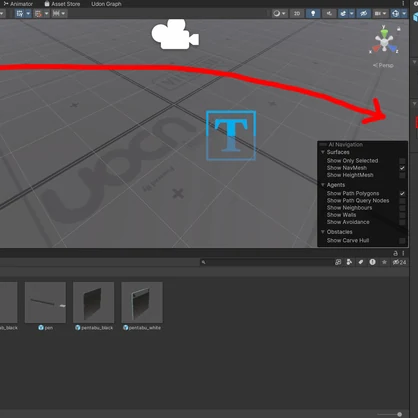 【VRchat向け】ペンタブ 3Dモデル　簡易書ける機能付き