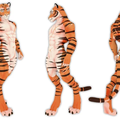 Tiger VRChat Avatar
