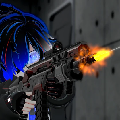 【オリジナル3Dモデル】Aggressor-アグレッサー-【アサルトライフル】