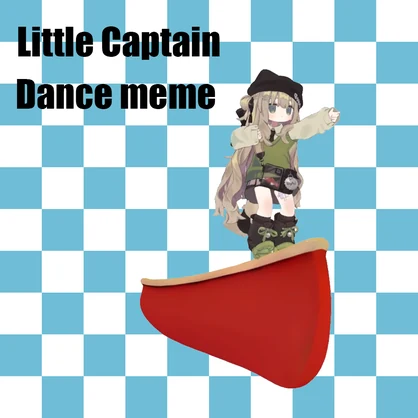 "Little Captain" meme dance animation