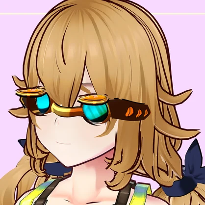 【VRoid】3-in-1 Steampunk Goggles Pack (Ahoge) / スチームパンクゴーグルセット