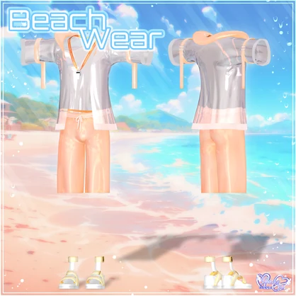 2026 Mens Beachwear メンズビーチウェア 🏖️3D Model Unitypackage Modular Avatar対応