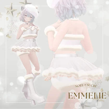 【8アバター対応】Noel・Sucrē【#andMILKvrc】