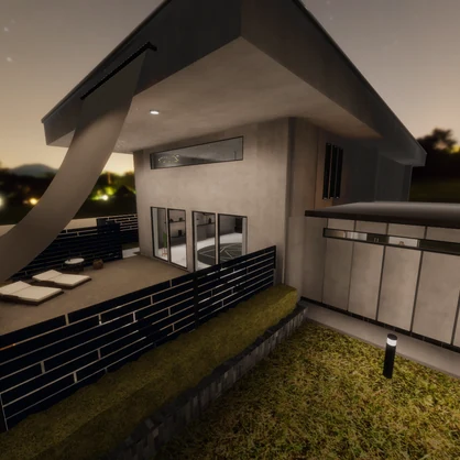 Mansion A1/モダンなマンション A1
