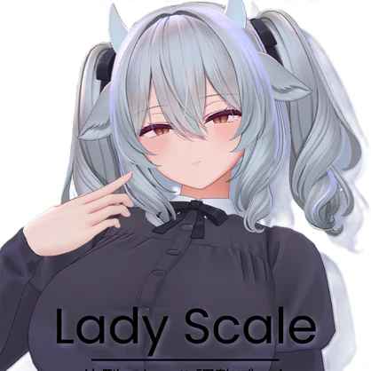 【ミルティナ / Milltina】LadyScale ｜ 長身体型スケール .prefab