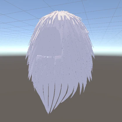 【VRCHAT想定】なまはげ　毛　おまけ付き