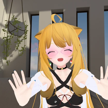 【VRC向けアクセ】猫チョーカー