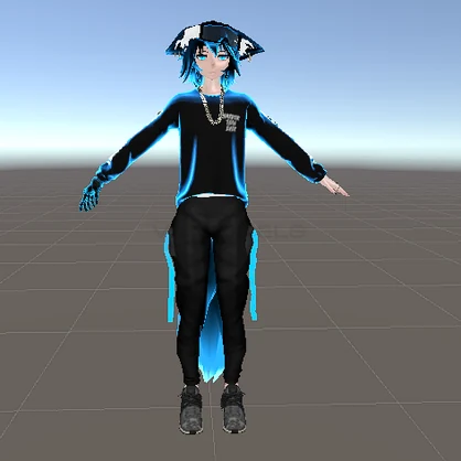 Blue Wolf Boy